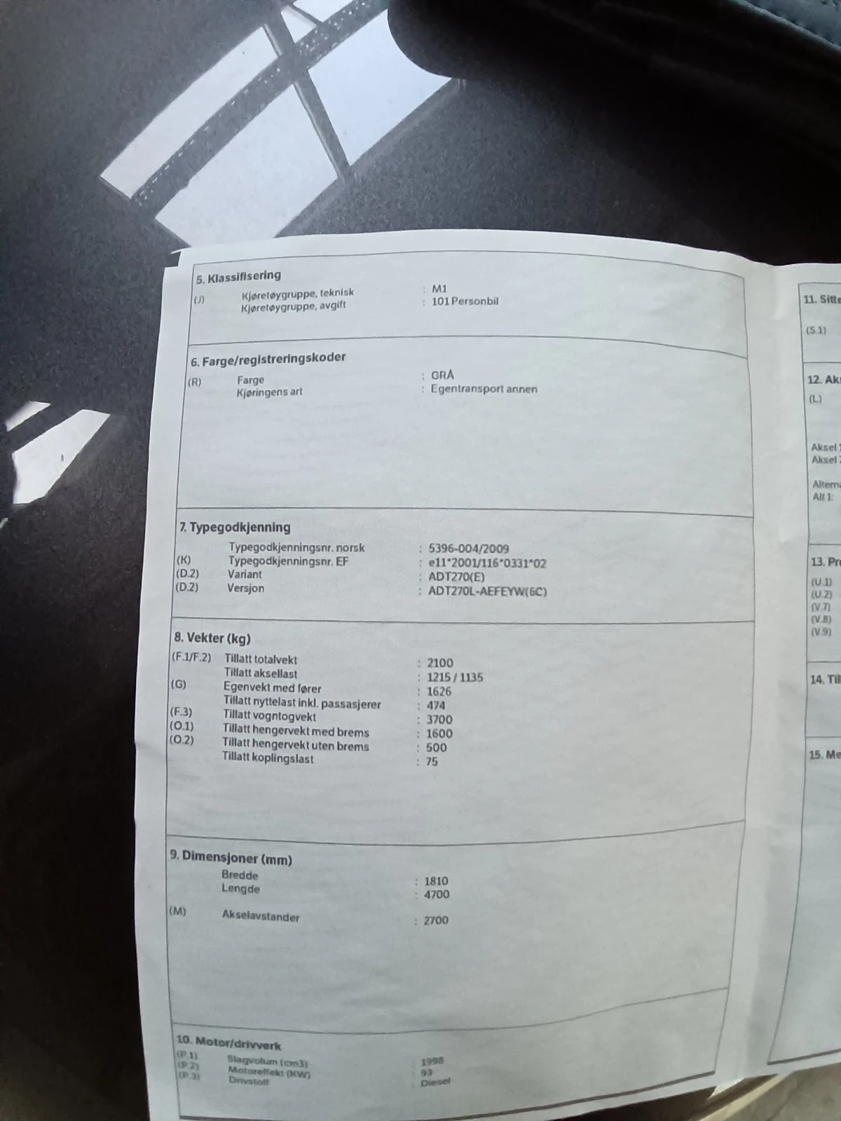 Toyota Avensis 2.0 Diesel, снимка 10 - Автомобили и джипове - 53722041