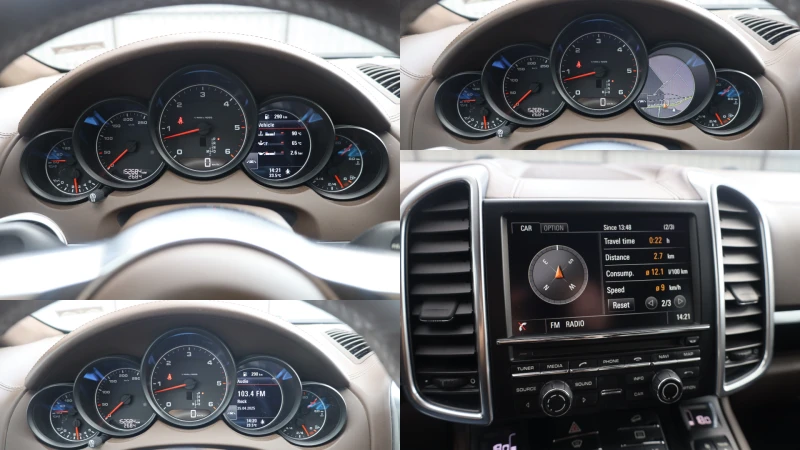 Porsche Cayenne 3.0D 4x4 LUFT KAM Обдухв LED Blind Lane #iCarbg, снимка 14 - Автомобили и джипове - 53361718