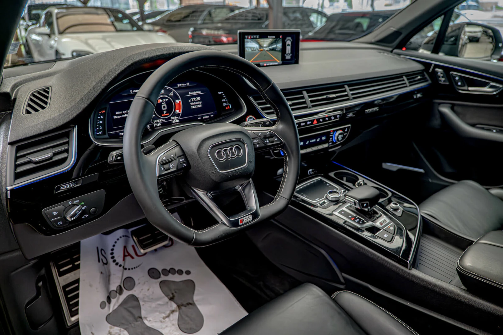 Audi SQ7 4.0TDI/BOSE/Камера360/Амбиент + / - изображение 7