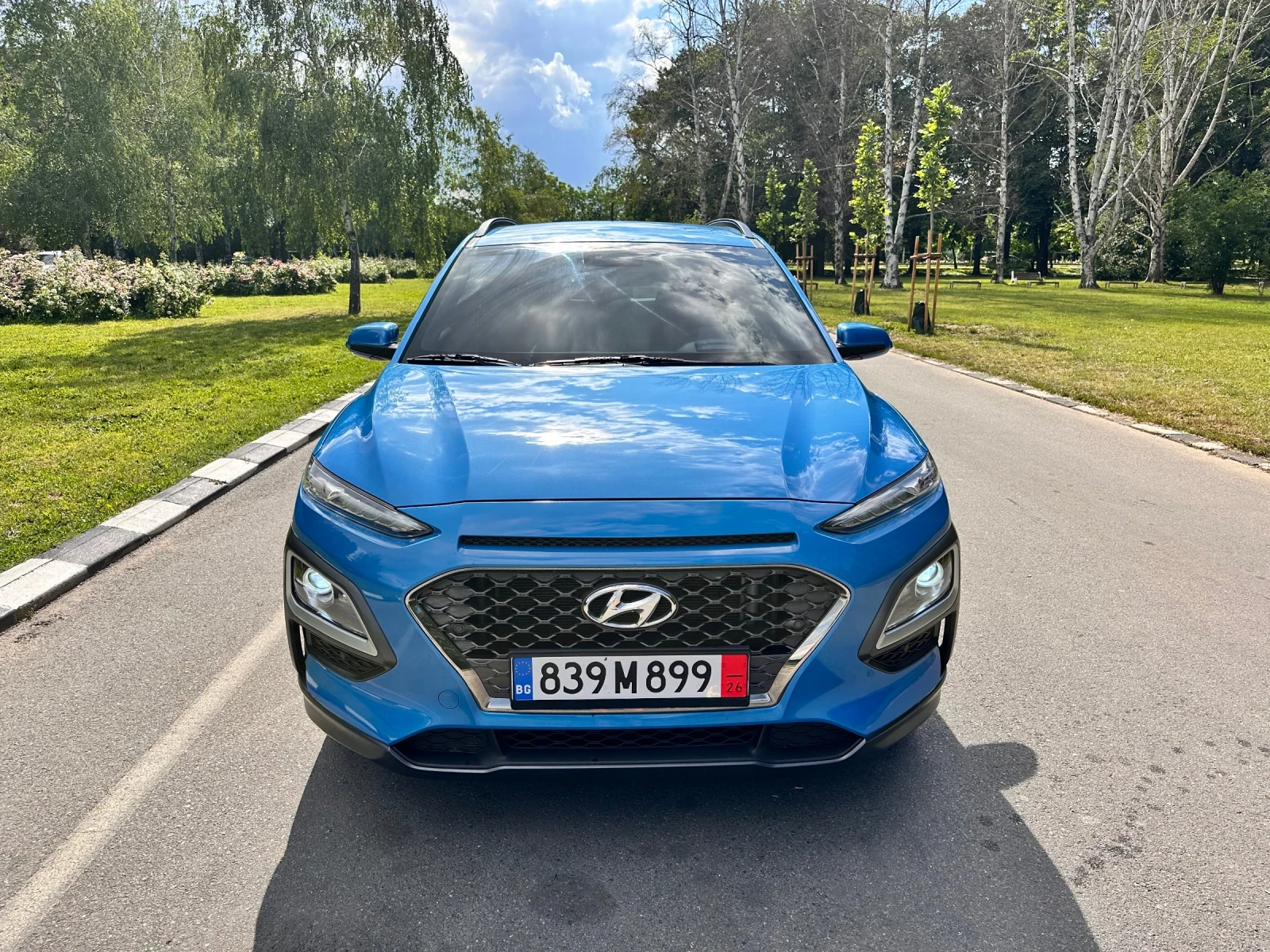 Hyundai Kona 1.6T | АВТОМАТ | ТОП ОБОРУДВАНЕ | 88, 000 км, снимка 2 - Автомобили и джипове - 54826318