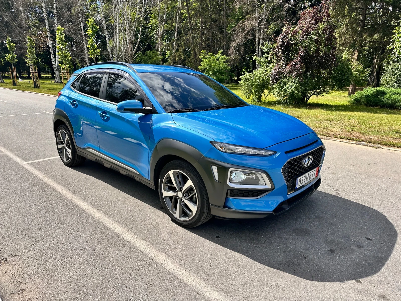 Hyundai Kona 1.6T | АВТОМАТ | ТОП ОБОРУДВАНЕ | 88, 000 км, снимка 3 - Автомобили и джипове - 54826318