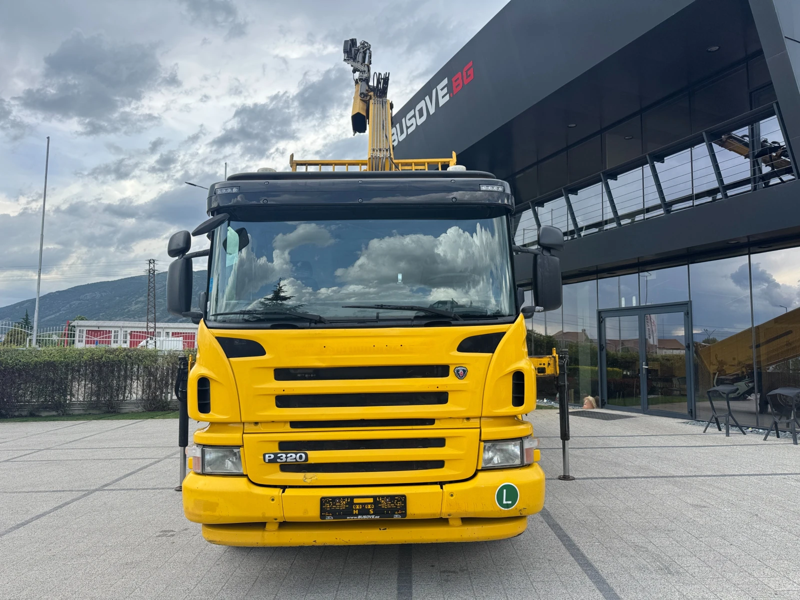 Scania P 320 Самосвал+ Кран Hiab 166 ES-5 HIDUO - изображение 8