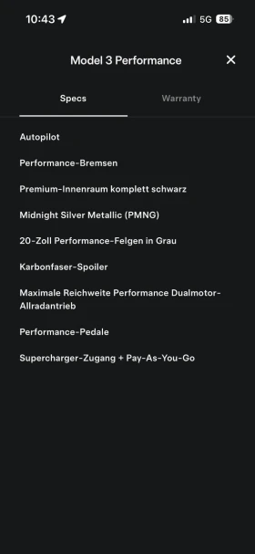 Tesla Model 3 Performance Гаранция, снимка 6