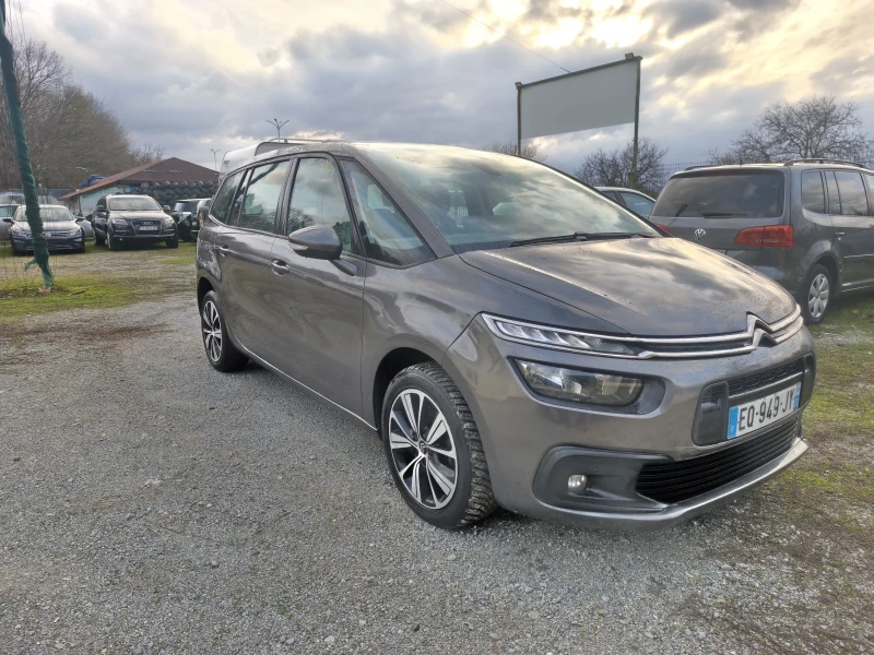 Citroen Grand C4 Picasso 1.6 Bluehdi 6+ 1 ТОП оферта , снимка 6 - Автомобили и джипове - 52292273