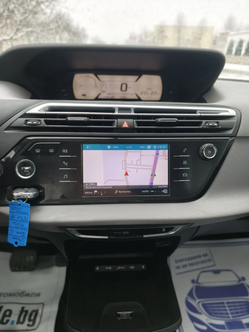 Citroen Grand C4 Picasso 1.6 Bluehdi 6+ 1 ANDROID AUTO , снимка 10 - Автомобили и джипове - 52292273