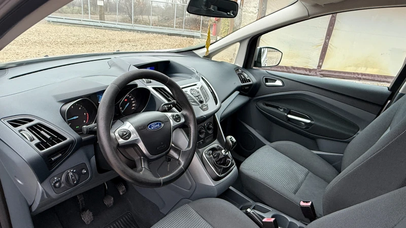 Ford C-max 1.6TDCI/95кс/7места/6скорости/ПОДГРЕВ СЕДАЛКИ, снимка 13 - Автомобили и джипове - 52652416