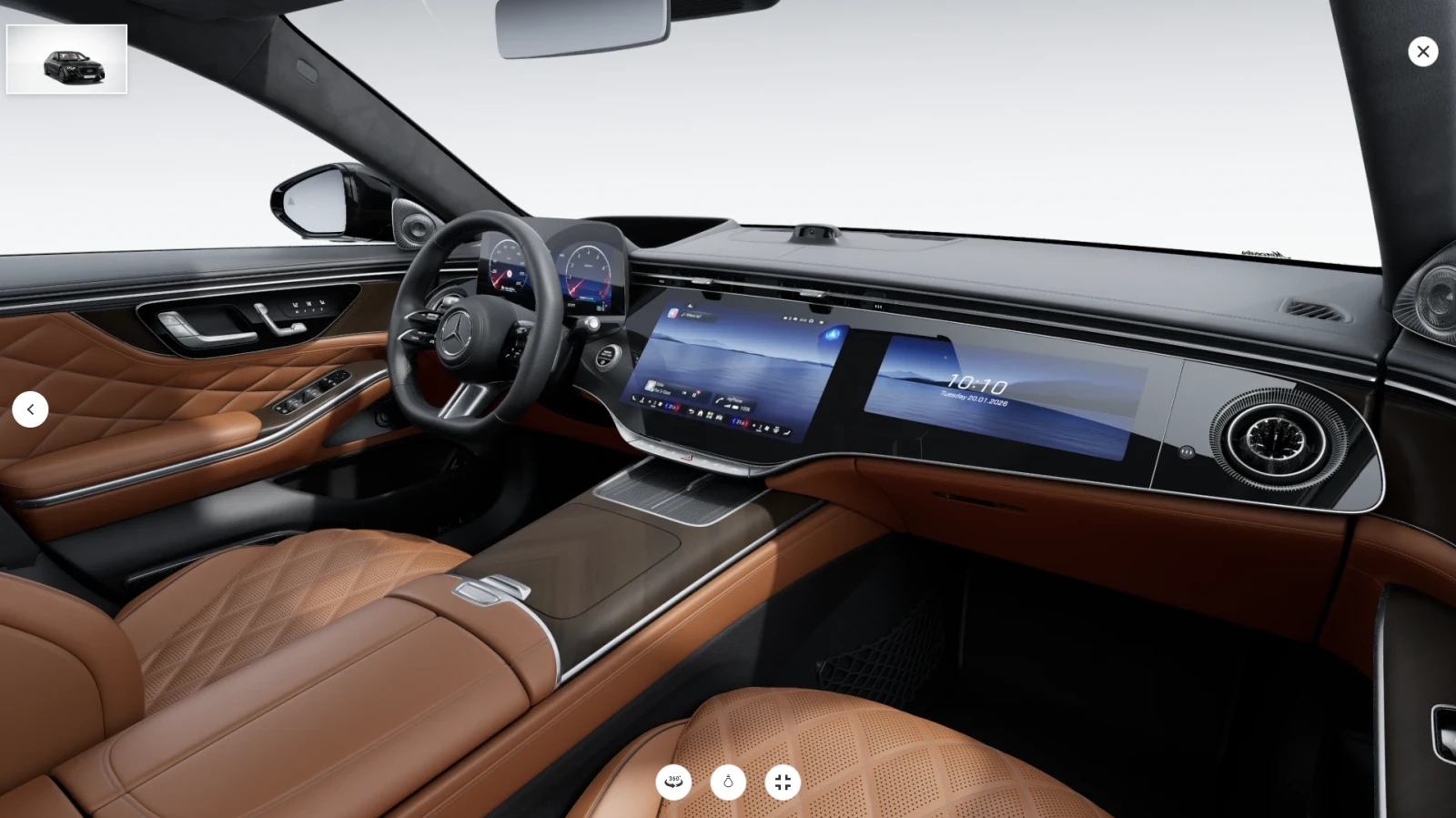 Mercedes-Benz S 580 L 4Matic AMG New = MGT Conf = Manufaktur Гаранция - изображение 9