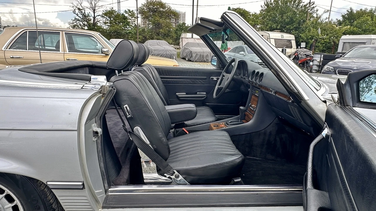 Mercedes-Benz SL 380 V8 204кс., снимка 13 - Автомобили и джипове - 54216499