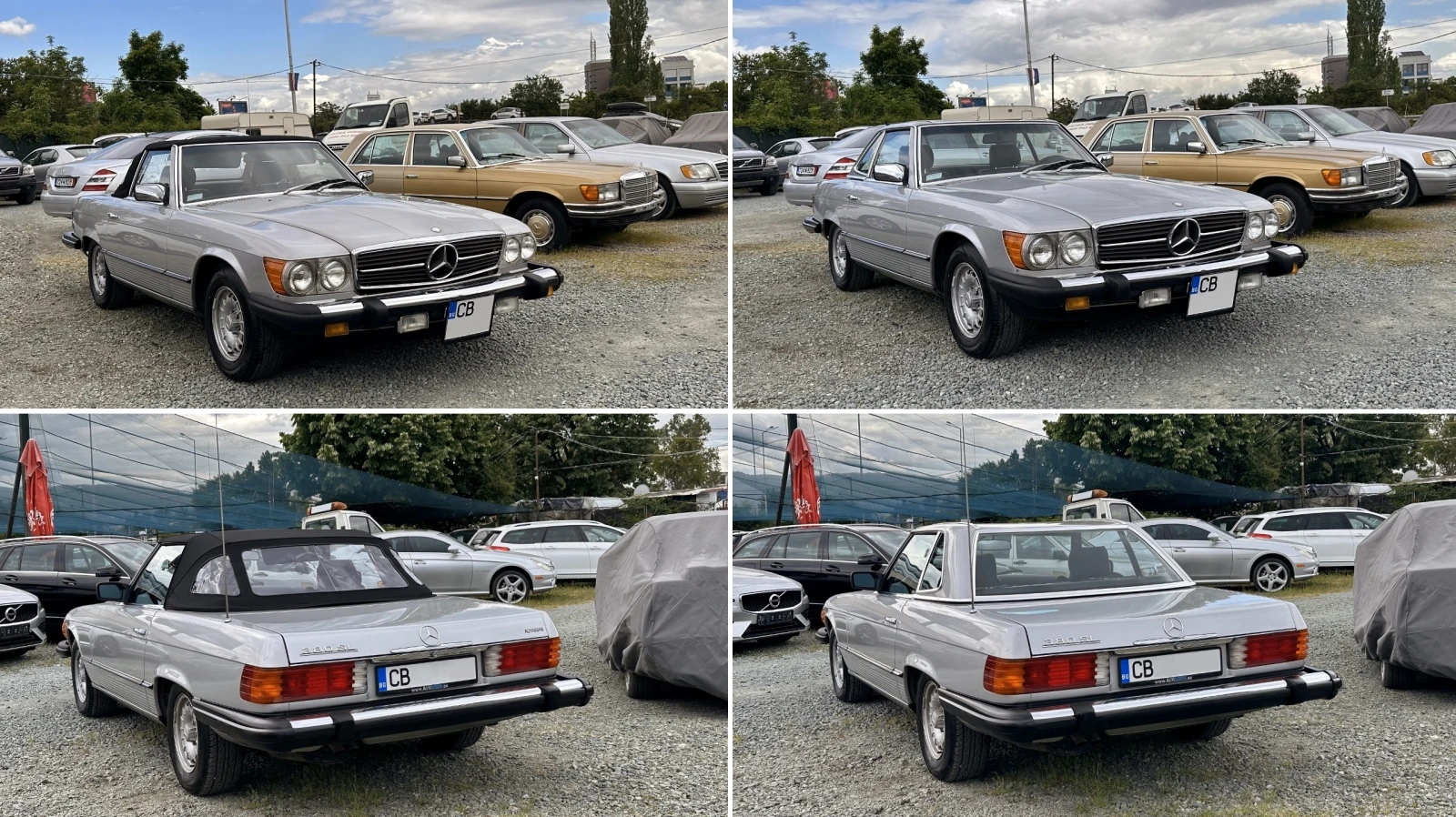 Mercedes-Benz SL 380 V8 204кс., снимка 4 - Автомобили и джипове - 54216499