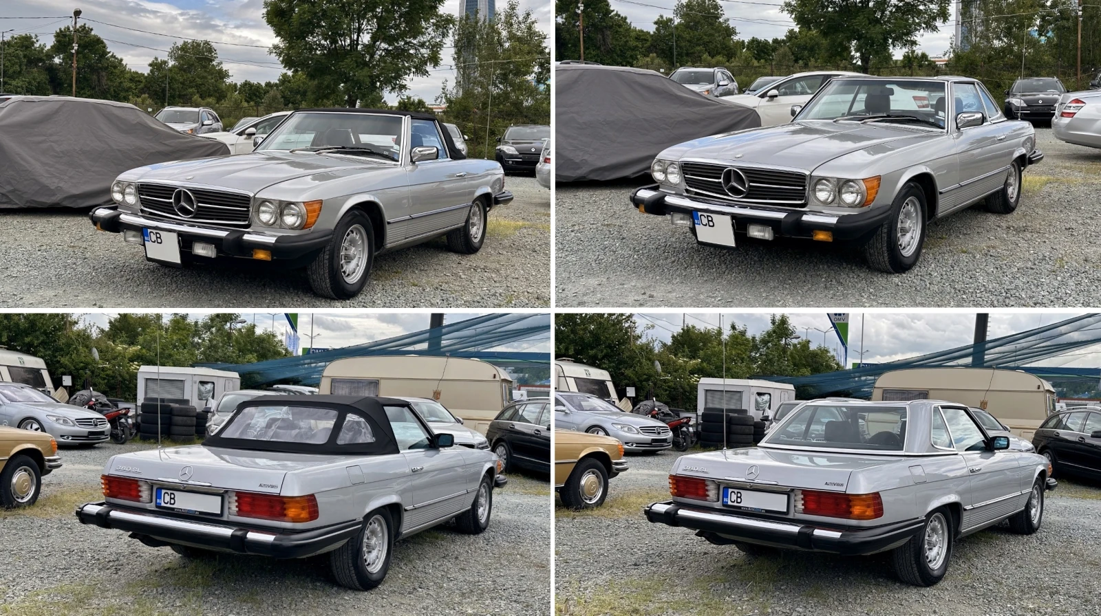 Mercedes-Benz SL 380 V8 204кс., снимка 3 - Автомобили и джипове - 54216499