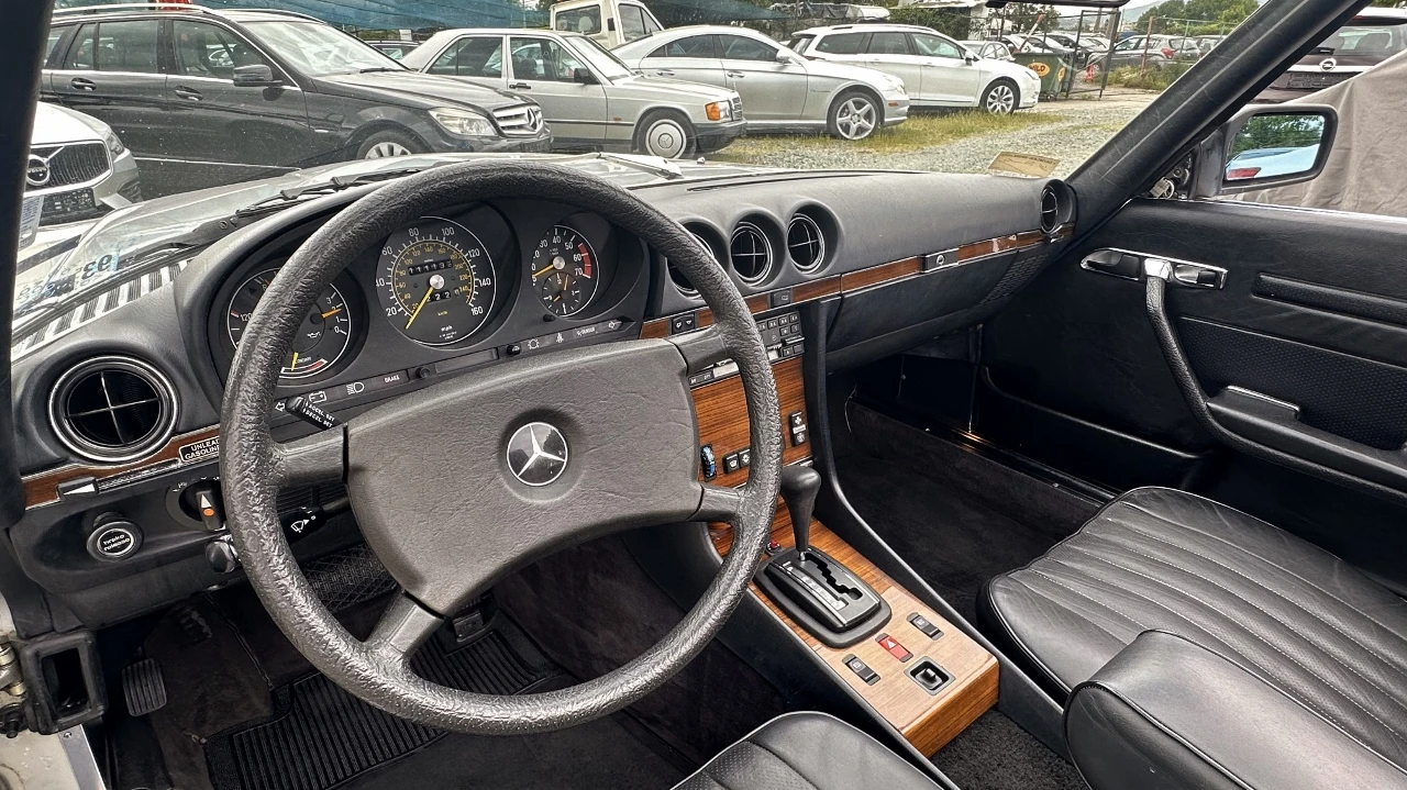 Mercedes-Benz SL 380 V8 204кс., снимка 6 - Автомобили и джипове - 54216499