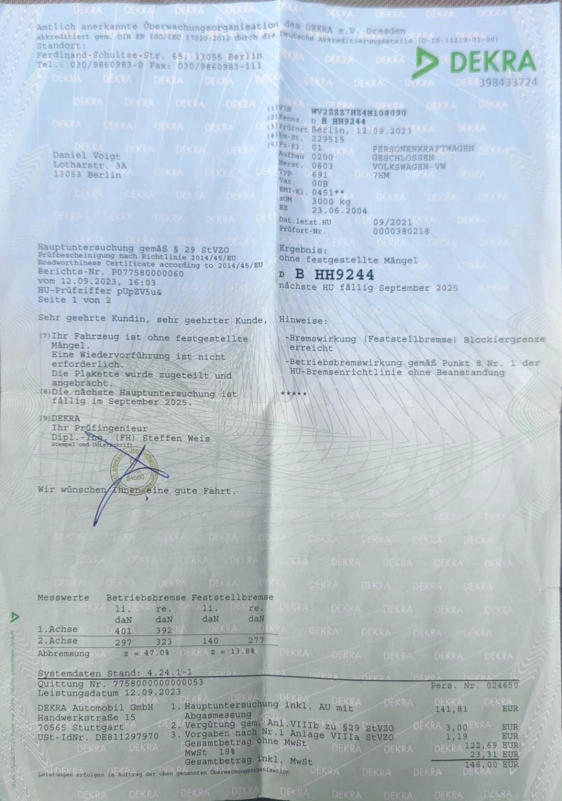 VW Multivan 2.5TDI / 130к.с., снимка 13 - Автомобили и джипове - 54564375