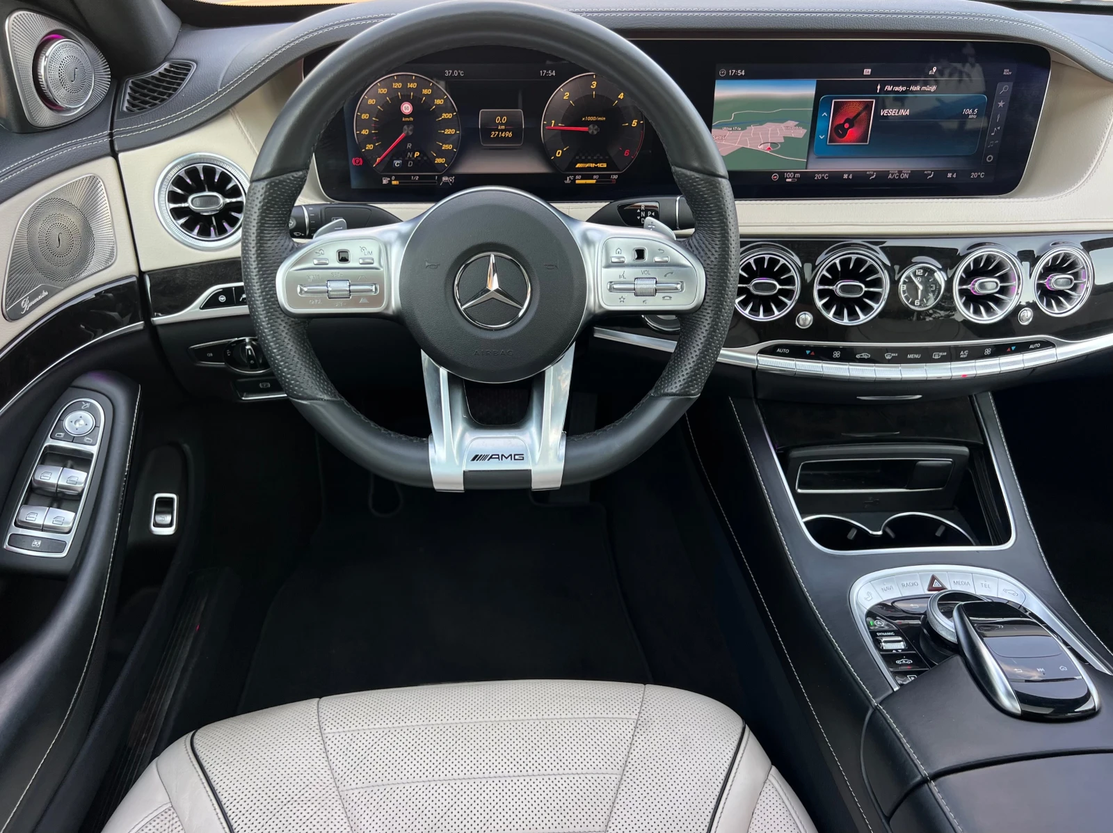 Mercedes-Benz S 350 d AMG/FACE/PANORAMA/LONG/FULL/MAX/UNIKAT, снимка 11 - Автомобили и джипове - 55811381