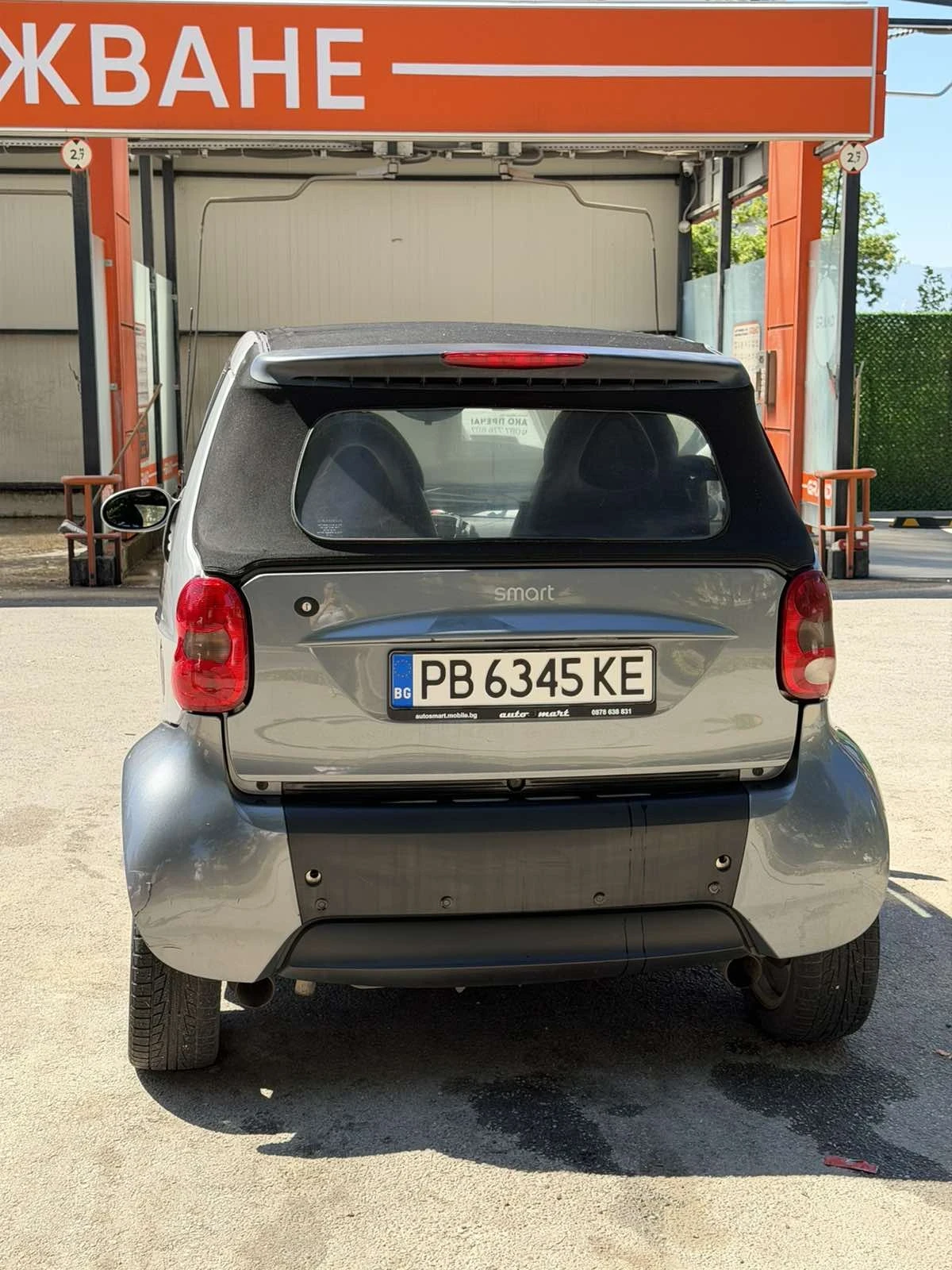 Smart Fortwo Кабриолет, снимка 8 - Автомобили и джипове - 56297873