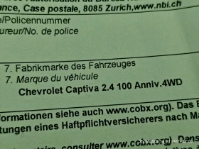 Chevrolet Captiva 2.4 100Anniv.4WD Swiss 7sitzen 167 GPL | Mobile.bg � ����� ������ 16