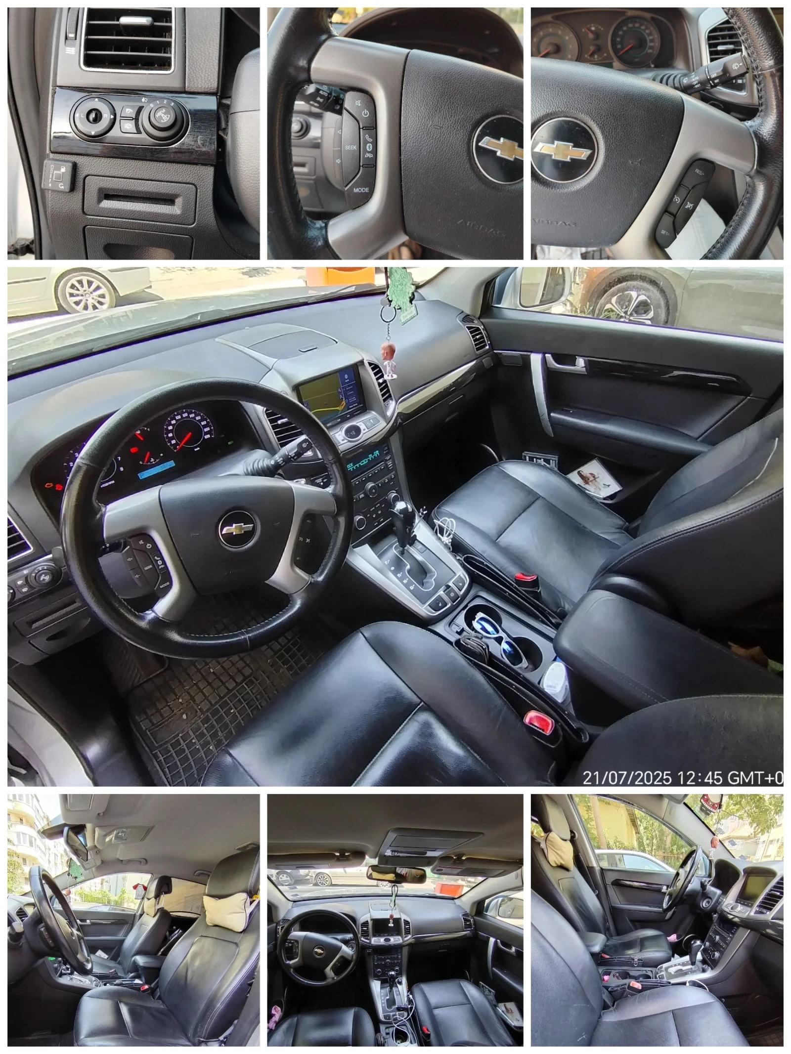 Chevrolet Captiva 2.4* 167кс* Фейслифт* 4х4* Навигация* Камера* Газ, снимка 9 - Автомобили и джипове - 53157849
