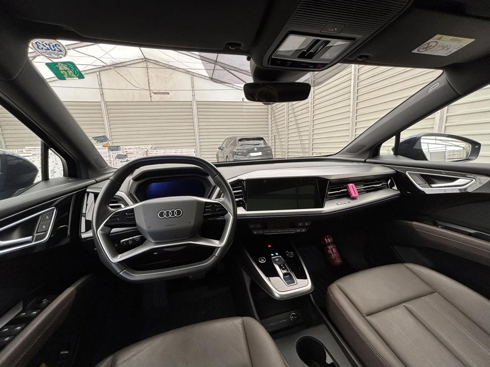 Audi Q4 E-tron 40, S-line, Sportback, Coupe, Pano, снимка 12 - Автомобили и джипове - 54428728