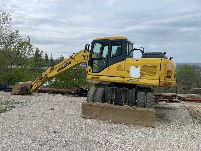 Багер Komatsu PW 160, снимка 3 - Индустриална техника - 52450840
