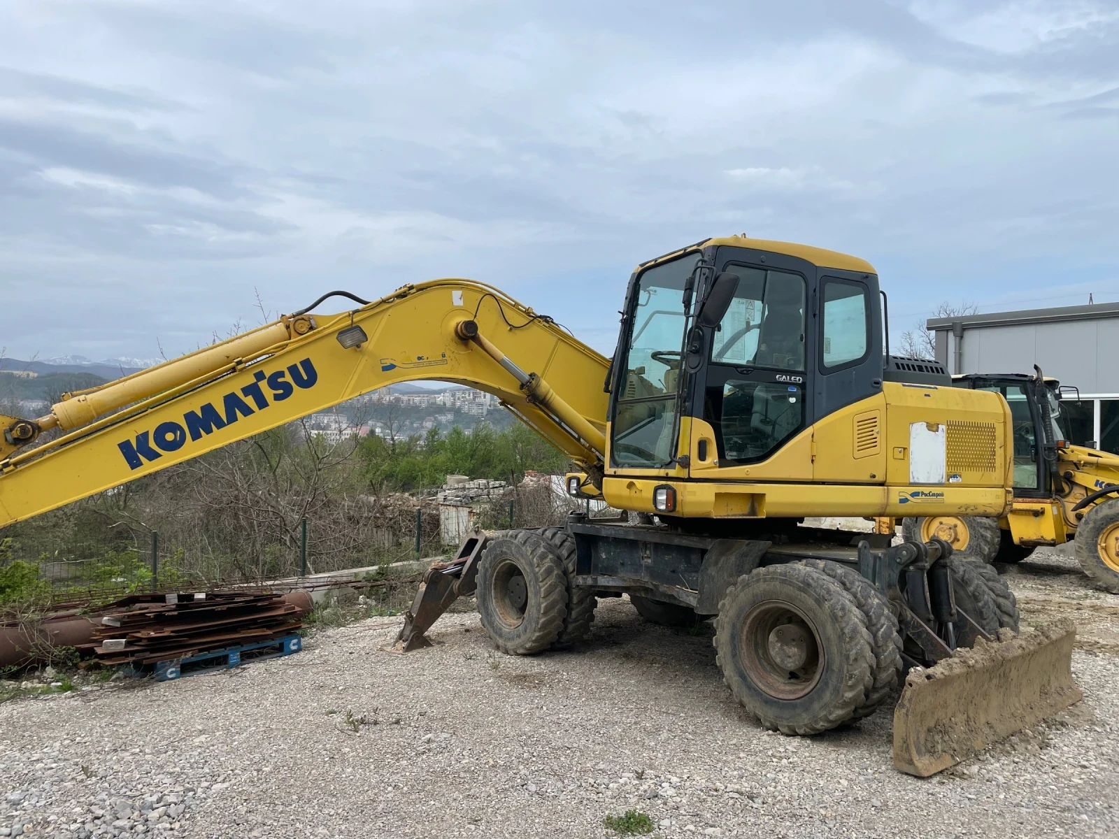 Багер Komatsu PW 160 - изображение 2