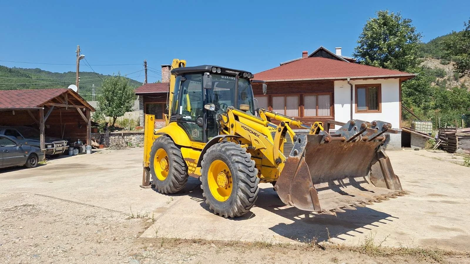 Багер Hidromek 102, снимка 2 - Индустриална техника - 55752183
