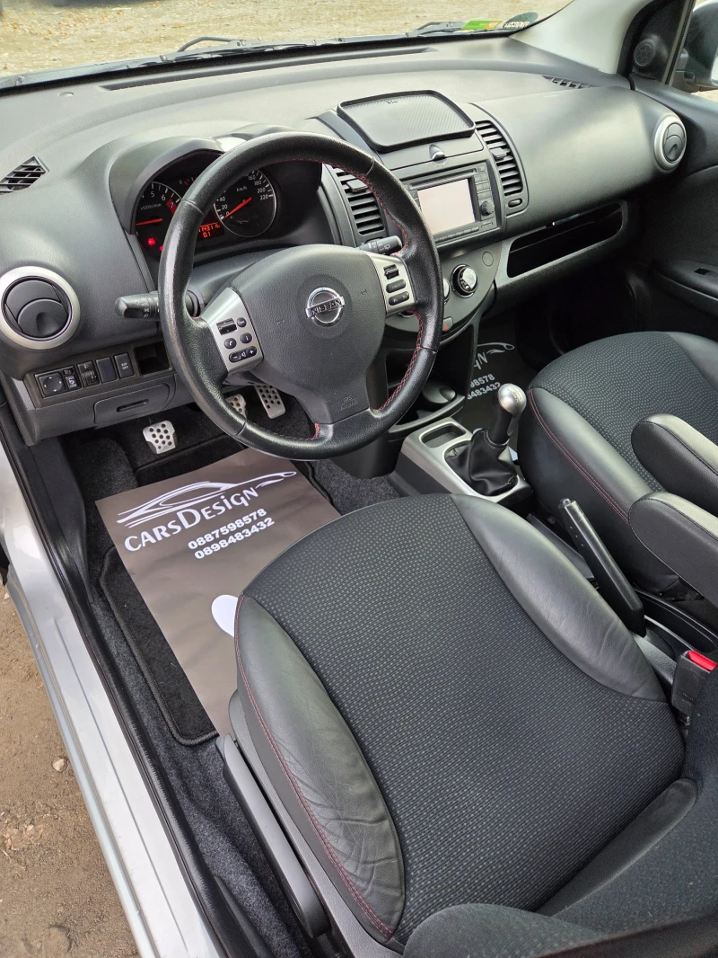Nissan Note 1.6 БЕНЗИН-FACE-LIFT, снимка 9 - Автомобили и джипове - 52091845