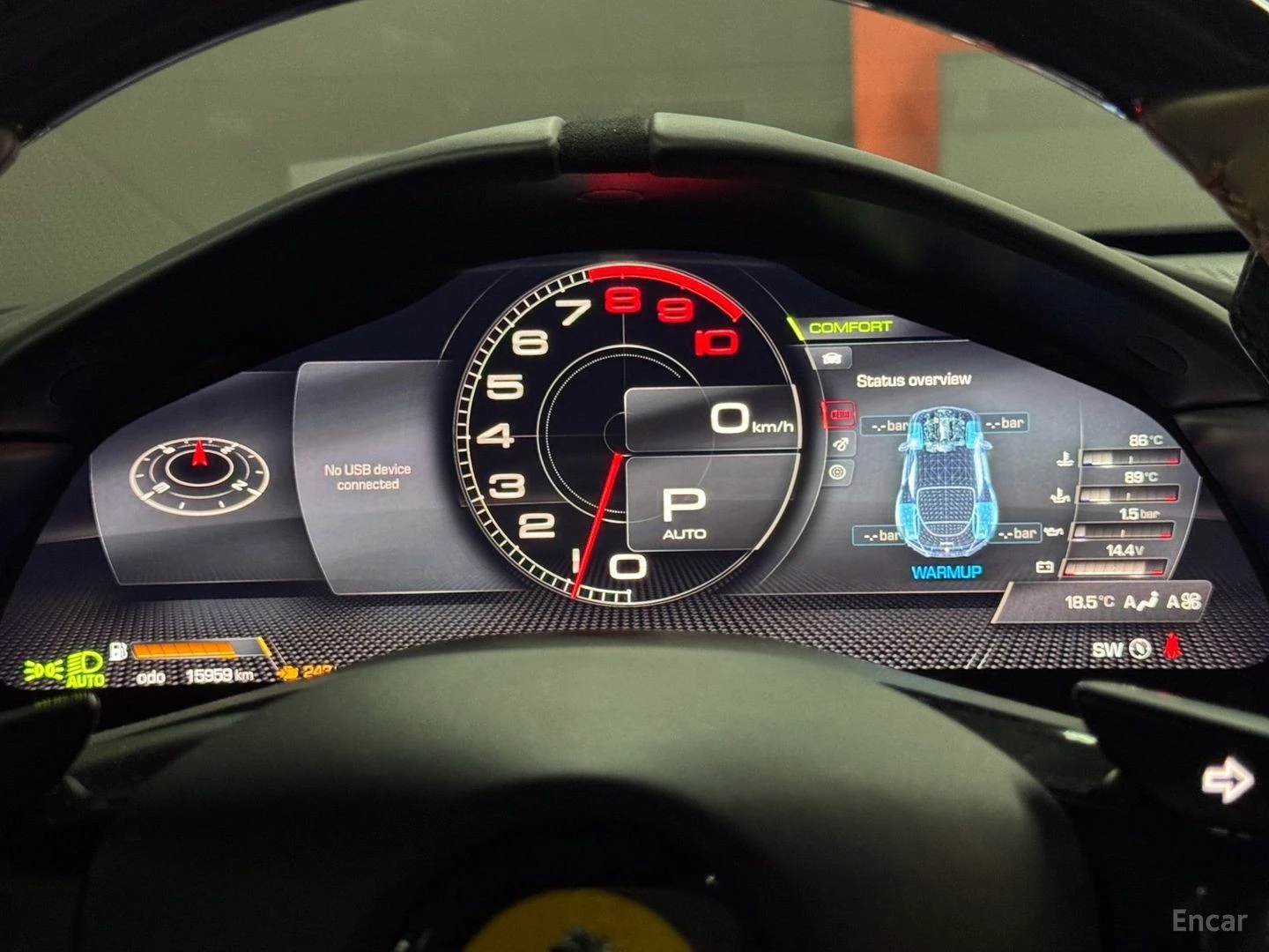 Ferrari Roma JBL* Manettino* Carbon Fibre, снимка 11 - Автомобили и джипове - 56234281