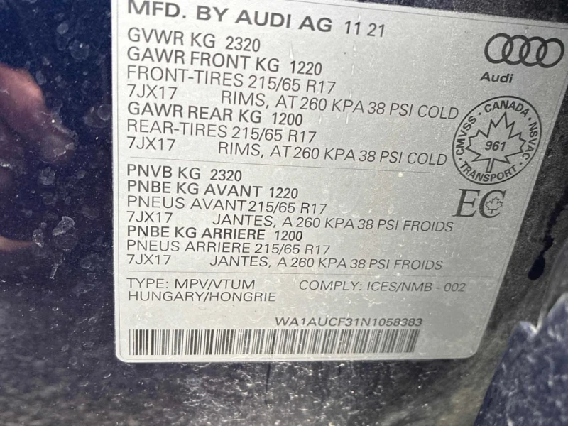 Audi Q3 * Komfort * CARFAX * ЦЕНА ДО БГ, снимка 10 - Автомобили и джипове - 52893518