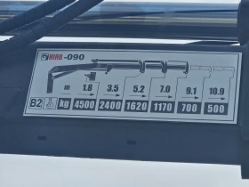 Mercedes-Benz Atego 818 Тристранен самосвал с Кран HIAB 090, снимка 13
