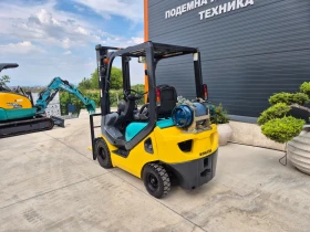 Мотокар Komatsu  АВТОМАТ * 3.5 метра * ГАЗ+ БЕНЗИН * КАТО НОВ !!!, снимка 3