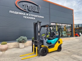 Мотокар Komatsu  АВТОМАТ * 3.5 метра * ГАЗ+ БЕНЗИН * КАТО НОВ !!!, снимка 1