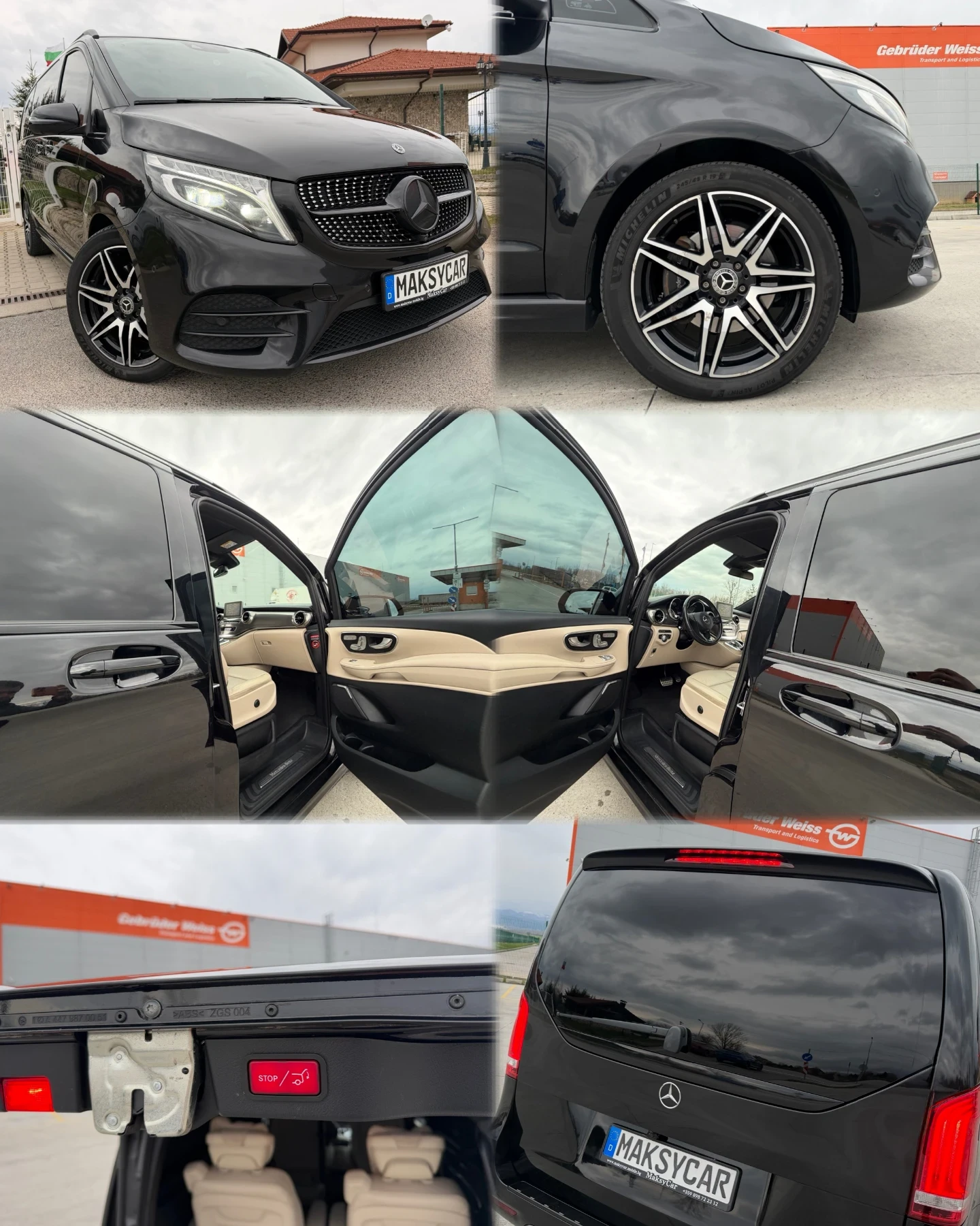 Mercedes-Benz V 300 AMG 4 Matik BUSINESS CLASS , снимка 17 - Автомобили и джипове - 54020685