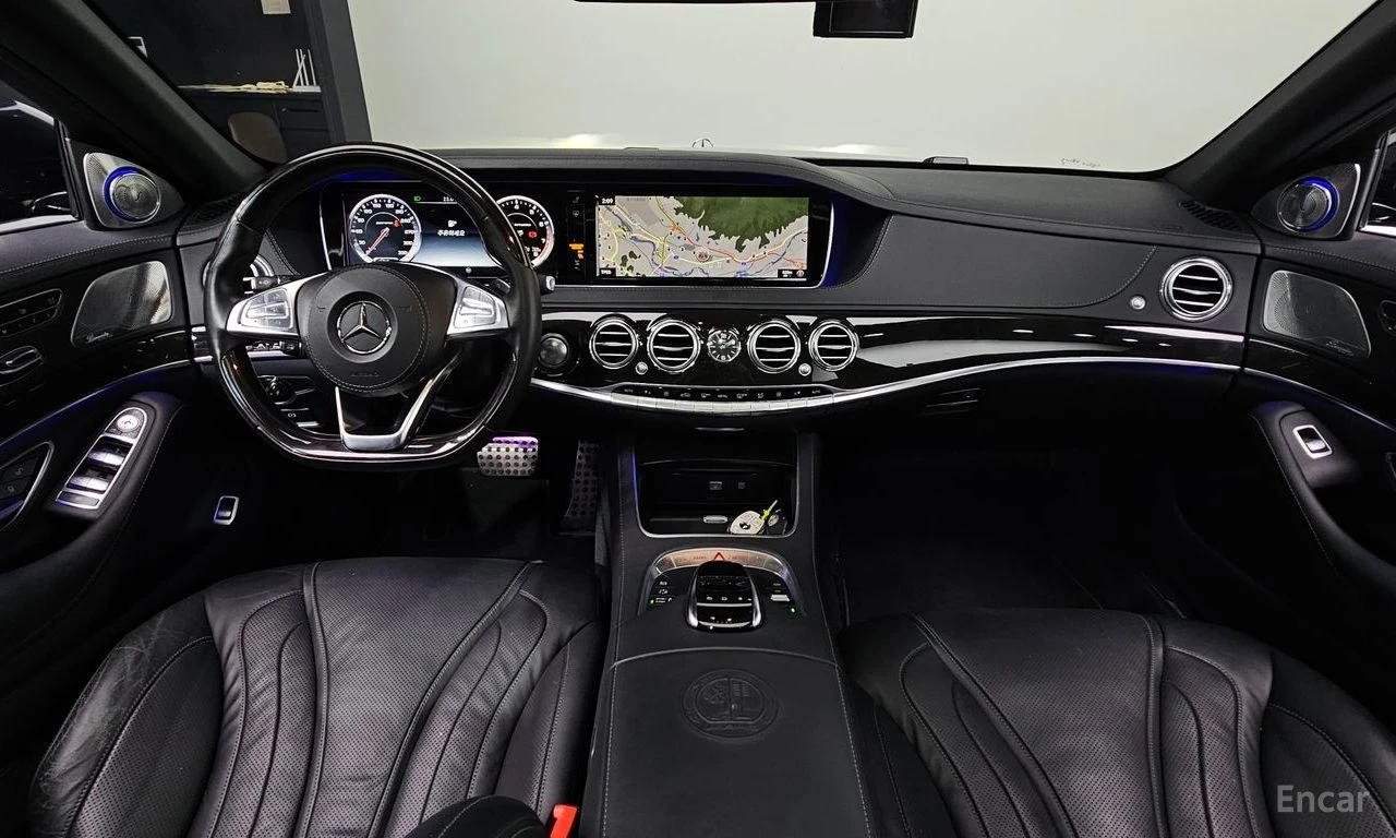 Mercedes-Benz S 63 AMG 4MATIC* V8 BITURBO* 360 КАМЕРА , снимка 3 - Автомобили и джипове - 54837630