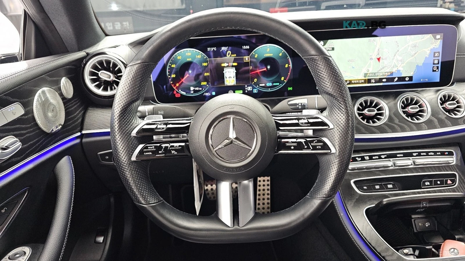 Mercedes-Benz E 300 4MATIC* HUD* КОЖА* ОБДУХВ* НАВИ* ПАНО, снимка 10 - Автомобили и джипове - 56236955