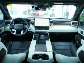 Toyota Sequoia Platinum 3.4 Hybrid ПАНОРАМА* 360* ОБДУХВАНЕ* , снимка 7