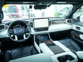 Toyota Sequoia Platinum 3.4 Hybrid ПАНОРАМА* 360* ОБДУХВАНЕ* , снимка 13