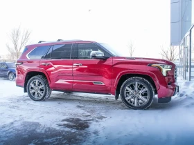Toyota Sequoia Platinum 3.4 Hybrid ПАНОРАМА* 360* ОБДУХВАНЕ* , снимка 3