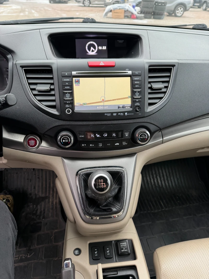 Honda Cr-v 2.2DTEC 4WD NAVI/PANORAMA/KOJA EURO 5, снимка 15 - Автомобили и джипове - 53180582