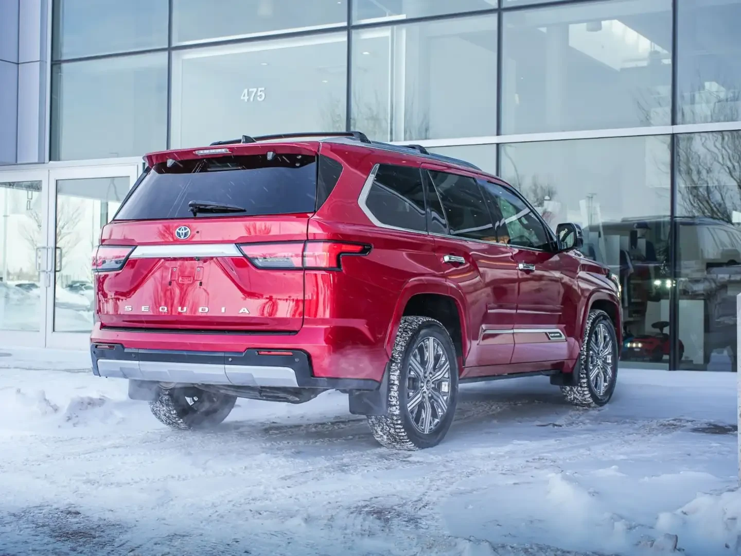 Toyota Sequoia Platinum 3.4 Hybrid ПАНОРАМА* 360* ОБДУХВАНЕ* , снимка 2 - Автомобили и джипове - 54561960