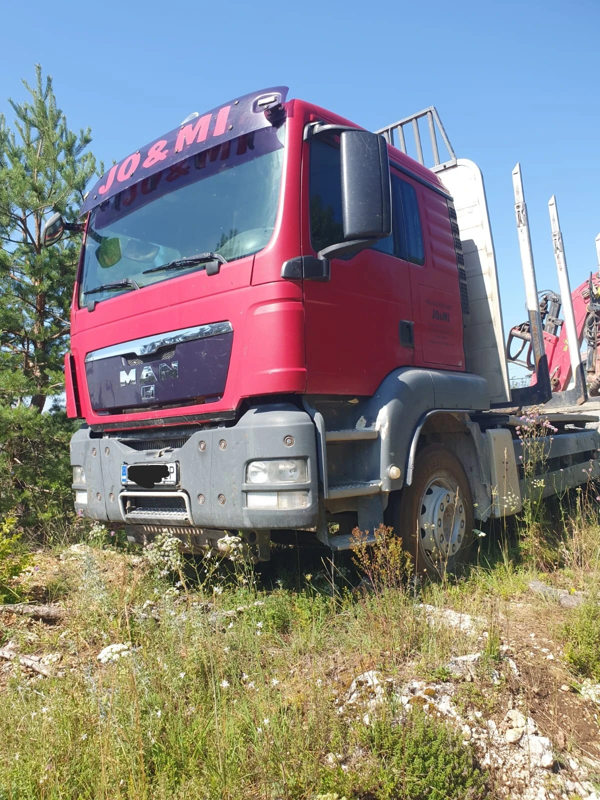 Man Tgs 33.480 6х4 Ресъори с ремарке, снимка 2 - Камиони - 55334460
