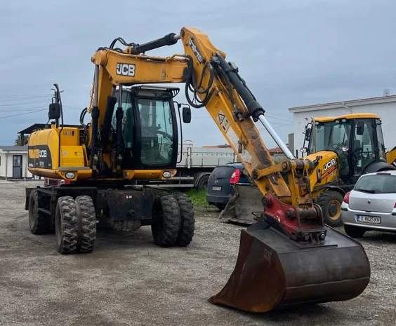 Багер JCB JS 145W, снимка 2 - Индустриална техника - 56078277