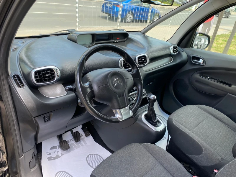 Citroen C3 Picasso 1.6HDi/EURO.6B/РЕАЛНИ КМ ! ! ! , снимка 7 - Автомобили и джипове - 50552185
