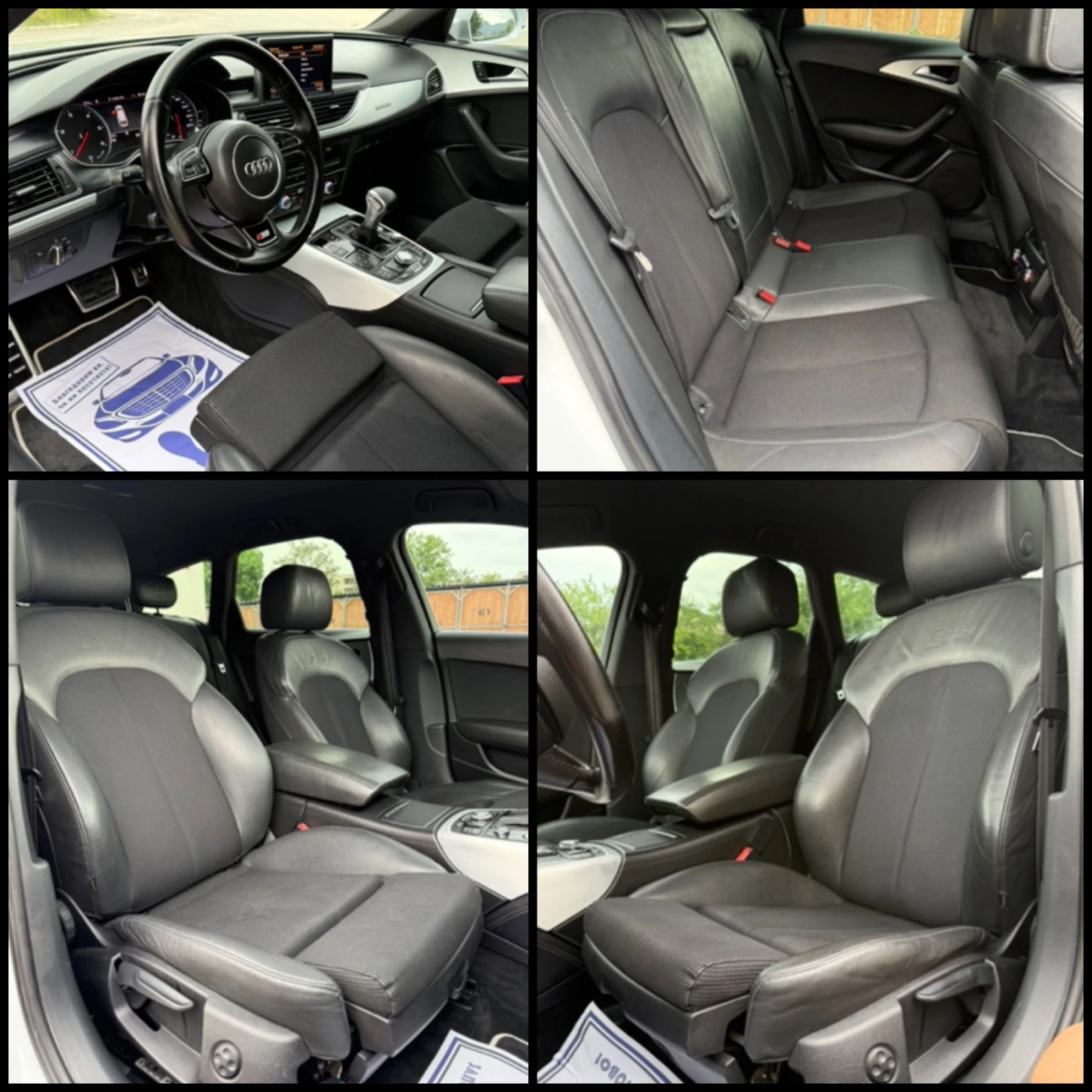 Audi A6 3.0TDI 3xSLine QUATTRO, снимка 14 - Автомобили и джипове - 54458124