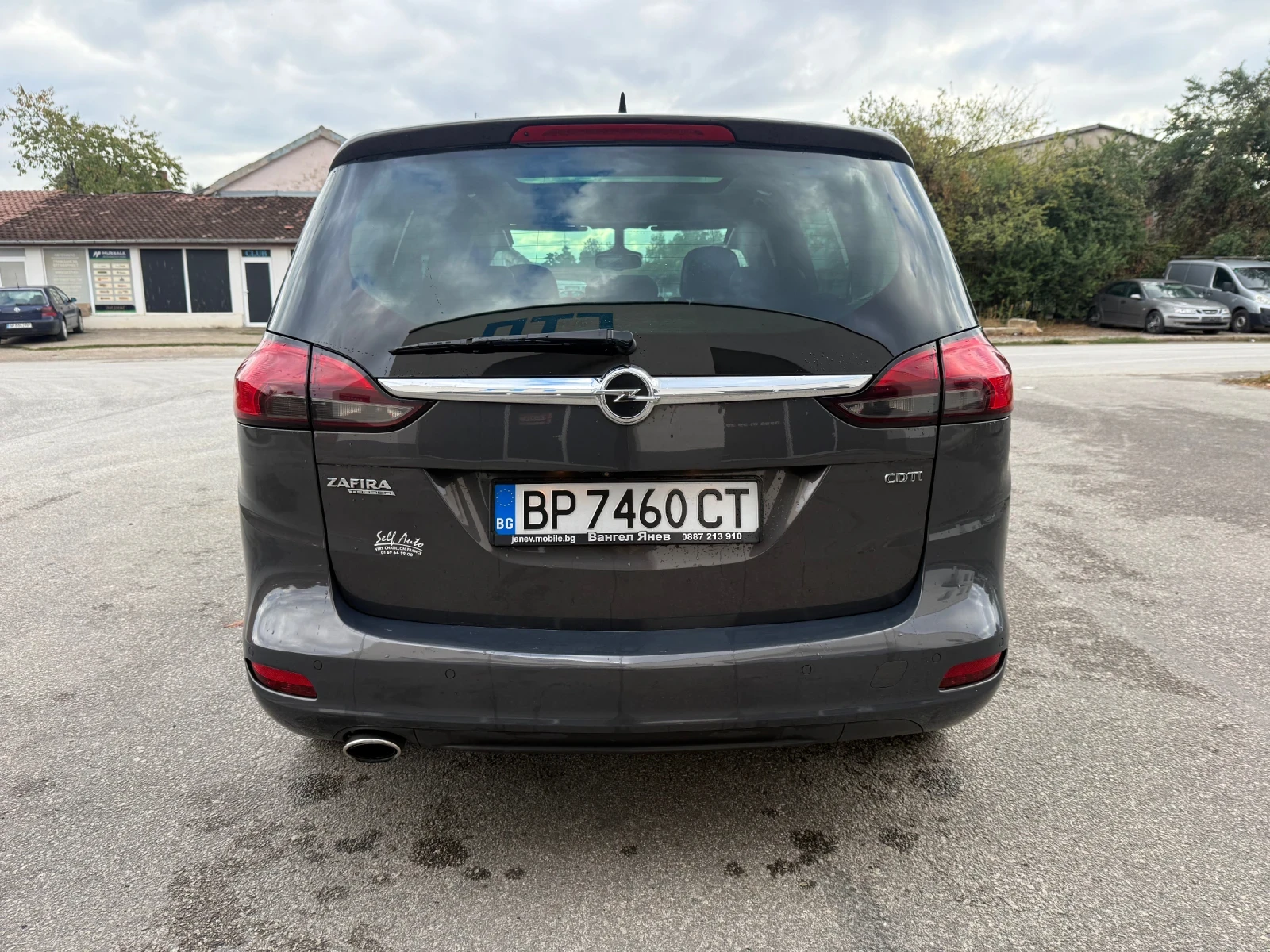 Opel Zafira COSMO PANORAMA 7 МЕСТА, снимка 7 - Автомобили и джипове - 56242427
