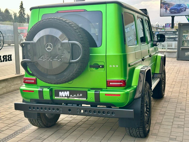 Mercedes-Benz G 63 AMG 4x4&#178;* Manufaktur* Carbon* Burmester* 36, снимка 5 - Автомобили и джипове - 49939422