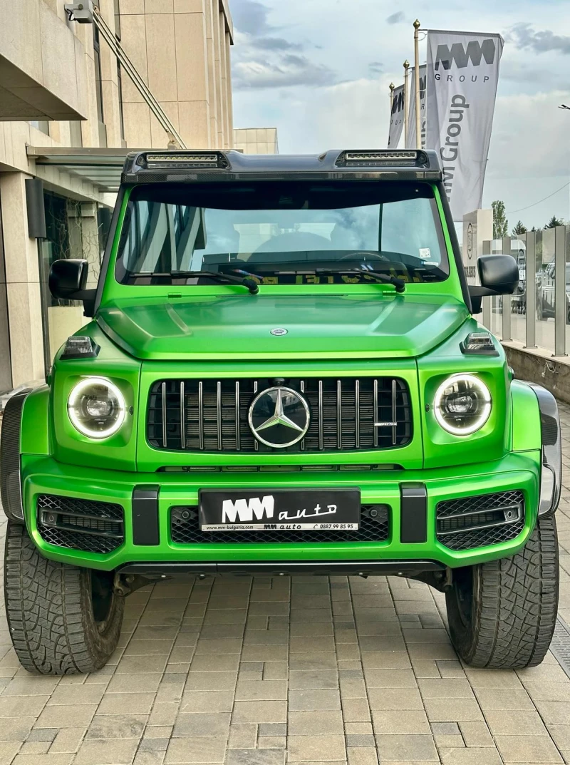 Mercedes-Benz G 63 AMG 4x4&#178;* Manufaktur* Carbon* Burmester* 36, снимка 3 - Автомобили и джипове - 49939422