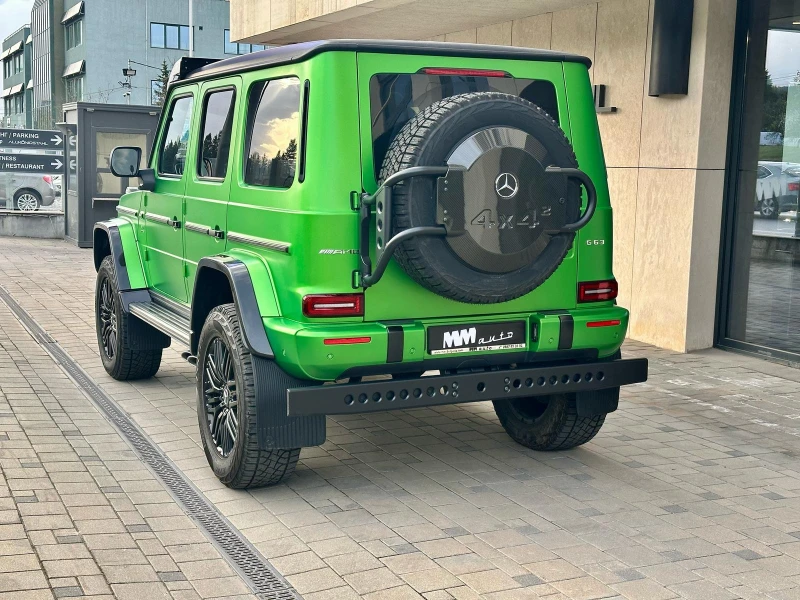 Mercedes-Benz G 63 AMG 4x4&#178;* Manufaktur* Carbon* Burmester* 36, снимка 4 - Автомобили и джипове - 49939422