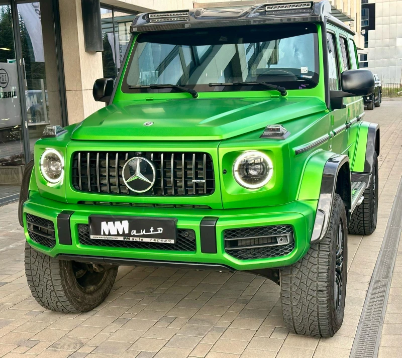Mercedes-Benz G 63 AMG 4x4&#178;* Manufaktur* Carbon* Burmester* 36, снимка 2 - Автомобили и джипове - 49939422