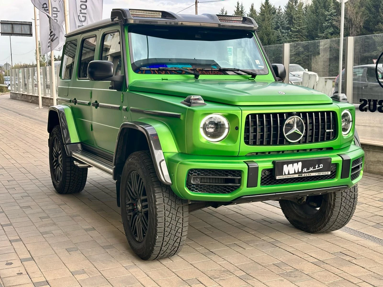 Mercedes-Benz G 63 AMG 4x4&#178;* Manufaktur* Carbon* Burmester* 36, снимка 1