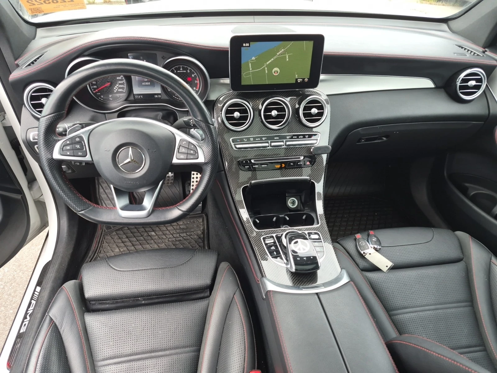 Mercedes-Benz GLC 43 AMG BURMESTER| PANO| ПАМЕТ| DISTRONIC| 2 КЛЮЧА, снимка 10 - Автомобили и джипове - 56112121