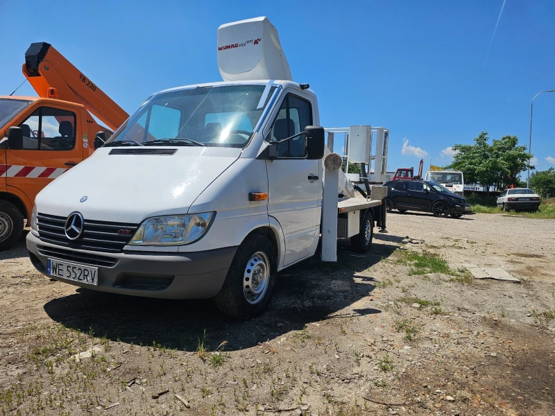 Автовишка Mercedes-Benz Sprinter Wumag WT200, снимка 2 - Индустриална техника - 52620607